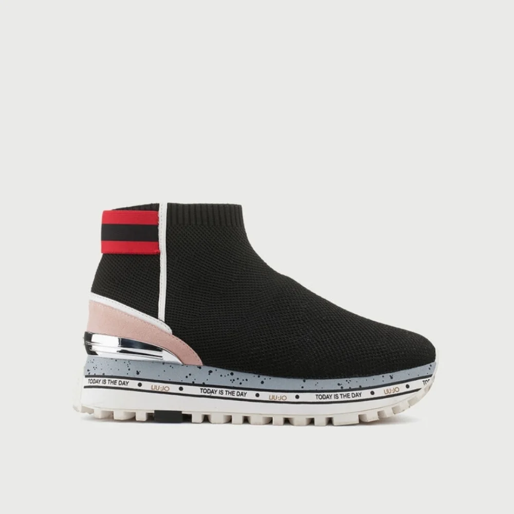 AUTHENTIC LIU JO Milano Sock sneakers with platform sole - Picture 2 of 9